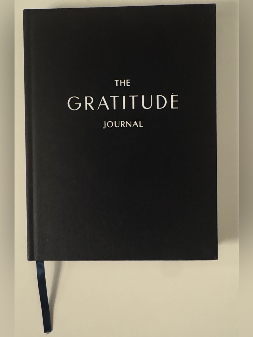 nóta by Indigo The Gratitude Journal Black Hardcover – New